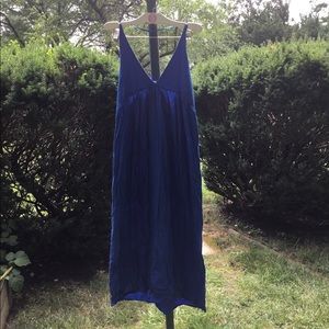 LACAUSA Blue Dress